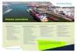 Ports services - Atkinsnorthamerica.atkinsglobal.com/.../brochures/Atkins-ports-services.pdf · • Vopak Industries North America, Deer Park Terminal, Texas • Panama City Port