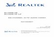 Realtek ALC650 DataSheet 1 - Hardware SecretsSIX-CHANNEL AC’97 AUDIO CODEC DATASHEET Rev. 1.3 06 December 2005 Track ID: JATR-1076-21 Realtek Semiconductor Corp. No. 2, Innovation