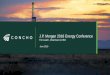 J.P. Morgan 2018 Energy Conference€¦ · J.P. Morgan 2018 Energy Conference Tim Leach, Chairman & CEO . Forward-Looking Statements and Other Disclaimers 2 No Offer or Solicitation