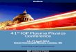 st IOP Plasma Physics Conference - Eventsforce...41st IOP Plasma Physics Conference 6 By London Underground Nearest Underground stations: Covent Garden or Holborn • Covent Garden