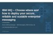IBM MQ – Choose where and how to deploy your secure ...guide2.webspheremq.fr/wp-content/uploads/2016/03/... · innovation and growth • Explore, adopt, adapt • Rapid, Iterative