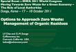 Options to Approach Zero Waste: Management of Organic Residues · Special Event – ISWA 2011 World Congress Moving Towards Zero Waste for a Green Economy – The Role of Local Authorities