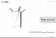 User Manual - Kogan.com · 2017-08-17 · D-Link DAP-1720 User Manual 4 Section 1 - Product Overview • Superior Wireless Networking - The DAP-1720 AC1750 Wi-Fi Range Extender lets