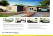 THE SHERLOCK - fleetwood.com.au€¦ · THE SHERLOCK The Sherlock is a modern three bedroom modular home, designed to feel spacious and inviting. The skillion roof is an aesthetically