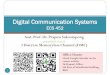 Digital Communication Systems 452 - 3 - Discrete...1 Digital Communication Systems ECS 452 Asst. Prof. Dr. Prapun Suksompong prapun@siit.tu.ac.th 3 Discrete Memoryless Channel (DMC)