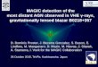 MAGIC detection of the most distant AGN observed in VHE γ ... · MAGIC telescopes • A system of two 17m IACT telescopes located on La Palma, Canary Islands (ORM) • MAGIC I (since