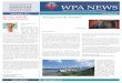 WPA NEWSups-spa.org/wp-content/uploads/2015/09/WPA-NEWS...WPA NEWS Official Quarterly News Bulletin of WPA WPA NEWS SEPTEmbEr 2015 Dear Colleagues and Friends, Hearty greetings to