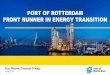 1 PORT OF ROTTERDAM · 2018-06-26 · from land lease and port dues Investments € 214 mln in land and infrastructure 1.150 employees Mission: The Port of Rotterdam Authority creates