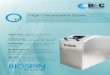 High Concentration Ozone - bandctech.com€¦ · Saves Energy – Ozone cycles use only cold water, saving energy and money. Saves Water – Less dilution rinses are needed and water