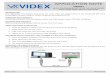 APPLICATION NOTE - Videx Security€¦ · APPLICATION NOTE AN0027 INITIAL PROGRAMMING SETUP FOR THE VR120/138-SDP PANEL USING 2X00PC (SP37) PC SOFTWARE Page 1 of 9 29/03/2018 INTRODUCTION