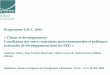 Programme GICC 2004 – « Climat et développement ...€¦ · Imaclim-R - Impacts macroéconomiques prix carbone – Brésil et biomasse – Inde et charbon – Architecture post