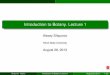 Introduction to Botany. Lecture 1 - msu.ruherba.msu.ru/shipunov/school/biol_154/2013_2014/lec_154_01.pdf · Introduction to Botany. Lecture 1 Alexey Shipunov Minot State University