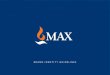 Brand IdentIty GuIdelInes - MaxVIL€¦ · 1 Brand IdentIty GuIdelInes. 2. 3 Contents MAX 4 The Modified MAX Flame Logotype Logo Usage errors Colour palette Logo with strapline Logo