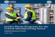 Insider Threat Programs for the Critical Manufacturing ...€¦ · Insider Threat Programs for the Critical Manufacturing Sector Implementation Guide 5. 2. Establishing an Insider