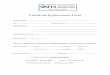 Cert replacement form - Region 1 OSHA Training Institute ...€¦ · Cert replacement form Author: OSHA Created Date: 20130701153440Z 