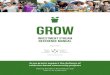 Grow Investment Stream - Reference Manual · GROW Investment stream Reference manual August 2019 . Grow grants support the delivery of . evidence-based community projects . Offering