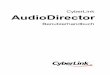 CyberLink AudioDirectordownload.cyberlink.com/ftpdload/user_guide/audiodirector/3/Audio... · 2 CyberLink AudioDirector Verzögerungen, Hall, dynamische Bereichskomprimierung, Entfernen