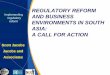 Implementing AND BUSINESS regulatory reform ENVIRONMENTS ...regulatoryreform.com/wp-content/uploads/2014/11/Regulatory_refor… · Implementing regulatory reform Key systemic problems