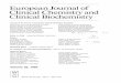 European Journal of Clinical Chemistry and Clinical ... · Clinical Chemistry and Clinical Biochemistry Journal of the Forum of European Clinical Chemistry Societies Association of