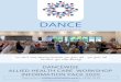 HEALTH ALLIANCE€¦ · Dance is a good source of aerobic exercise and a well-designed dance program can also provide resistance exercise Dance increased physical activation, increased