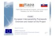 IDABC European Interoperability Framework Overview and ... · European Interoperability Framework Overview and restart of the Project Serge Novaretti IDABC Programme Enterprise and