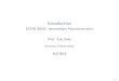 Introduction - ECON 30020: Intermediate Macroeconomics esims1/intro_slides_ ¢  Introduction I Macroeconomics: