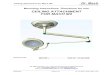 CEILING ATTACHMENT FOR MACH M2 - Frank's Hospital Workshop€¦ · Ceiling attachment for Mach M2 Dr. Mach Lamps and Engineering Static inspection Note: The static (structural) inspection