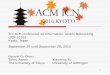 3rd ACM conference on Information-centric Networking ...conferences2.sigcomm.org/acm-icn/2016/slides/Welcome/welcome.… · 3rd ACM conference on Information-centric Networking (ICN