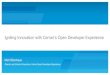 Igniting Innovation with Cerner’s Open Developer Experience€¦ · Matt Obenhaus Director and Solution Executive, Cerner Open Developer Experience Igniting Innovation with Cerner’s