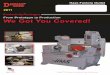 From Prototype to Production We Got You Covered Haas... · We Got You Covered 2011 Haas Factory Outlet. Quick - Clean - Precise Victory ™ Automatic Thru Coolant Tool Post and Toolholder