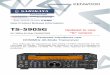 TS-590SG Updated to new - Sarikaya Funksarikaya-funk.de/TS-590SG.pdf · TS-590SG Updated to new HF/ 50MHz All-Mode TRANSCEIVER_ “G” version Kenwood introduces new HF/50MHz All-Mode