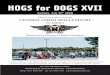 HOGS for DOGS XVII...• Currently operates adoption centers in Springfield and a sanctuary. • Combines a spay/neuter program with a high volume adoption program while prviding o