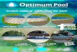 Optimum Pool Flyer - Swim Above Ground · THE OPTIMUM POOL IS SO VERSATILE IT CAN BE INSTALLED TO FIT ANY YARD! optimum choice of installation and sizes!sizes! T INTO A SLOPE! ABOVE