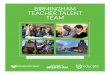 BIRMINGHAM TEACHER TALENT TEAM - Educate...Teacher Talent Team 8 All kin ds of Hearing • A multitude of different languages being spoken. • One of the world’s greatest orchestras,