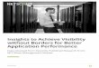 Insights to Achieve Visibility without Borders for Better ... · l WHITE PAPER l Insights to Achieve Visibility without Borders for Better Application Performance ENTERPRISE 3 Multiple