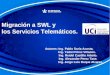 Migración a SWL y los Servicios Telemáticos. · Windows Small Business Server Webmin YaST Zentyal Sistema Operativo Windows GNU/Linux openSUSE Ubuntu Licencia CAL BSD GPL GPL Facilidad