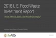 2018 U.S. Food Waste - staging.refed.com...Two-thirds of the world’s 50 largest food companies participate in programs with a food loss and waste reduction target, while half of