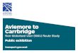 Aviemore to Carrbridge - Transport Scotland · Aviemore to Carrbridge on-otorised ser NMU) oute tudy Project development process Since January 2019, Transport Scotland has been working