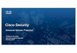 Cisco Security - Grupo Orbe · 2017-11-27 · Cisco Security . The New Security Model ... Harden During Detect Block Defend After Scope Contain Remediate Threat intelligence and analytics
