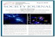 Monday 9th August at 8:00pm. The Black Hole in the Milky Way … · 2012-05-30 · August 2010 SOCIETY JOURNAL Society Meetings Monday 9th August at 8:00pm. The Black Hole in the