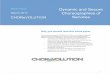 Choreographies of CHOReVOLUTION Services · Introduction to CHOReVOLUTION CHOReVOLUTION is a research project that addresses the shortcomings developers and users alike encounter