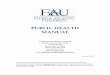 PUBLIC HEALTH MANUAL - Florida Atlantic University · 2018-11-08 · Florida Atlantic University, Public Health Manual 3 Introduction Mission The goal of Environmental Health & Safety