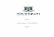 VCE Curriculum Handbook 2017 - Kilvington Grammar 2016-06-07¢  Kilvington Grammar School Senior School