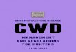 cwd chronic wasting disease - Texas Wildlife€¦ · cwd chronic wasting disease 2016-2017. Hunters who harvest mule deer, white-tailed deer, ... carcass movement restrictions deer