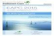 EAPC Abstracts 2015 - Palliative Care News€¦ · Copenhagen, Denmark, 10 May 2015 Abstracts Published by publishers of the European Journal of Palliative Care a division of Hayward