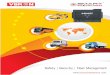 Safety | Security | Fleet Management broucher-min.pdf · 2018-09-18 · Safety Management Optimize fleet performance and productivity. Identify, cont ain and reduce risks Reduce litigation