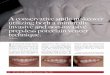 A conservative smile makeover utilizing both a minimally ... A conservative smile makeover utilizing