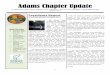 The Adams Chapter Update Winter 2018The Adams Chapter of Trout Unlimited, in Traverse City, MI, will sponsor and fund 3 youths (Boy or Girl) to go to the 2018 Michigan Youth Trout