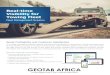 GEOTAB AFRICA · Geotab Open Platform for Telematics Improve Driver Safety + Risk & safety reports + In-vehicle, proactiv e coaching with customized messaging + Monitor seat belt