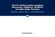 2018 Chief Information - Home - ArgyleJun 05, 2018  · “The Ever-Evolving Threat Landscape – Reducing Risk from Cybercrime to Cyber Espionage” The threat landscape is constantly